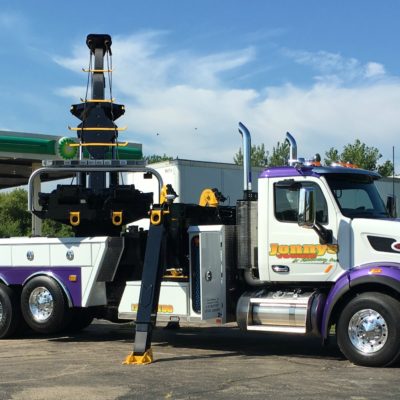 heavy duty towing, semi recovery, tow truck with rotator, ottawa, il