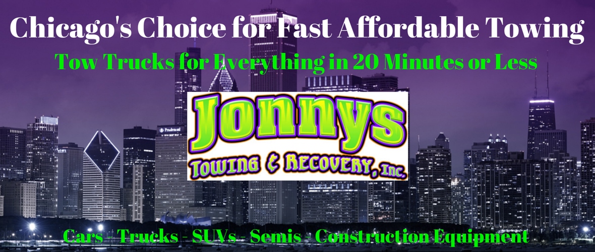 towing service, chicago, tow truck, jump start, flat tire change, vehicle lockouts, jonnys towing & recovery inc., 60609